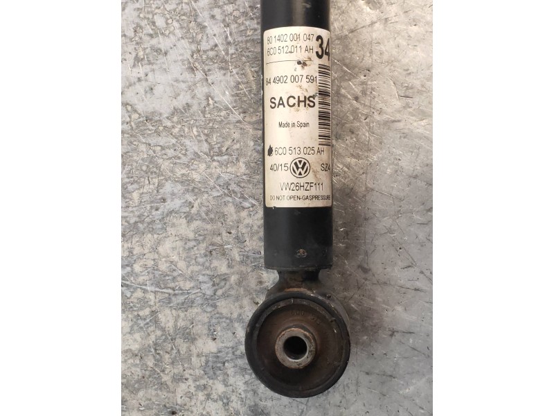 Recambio de amortiguador trasero izquierdo para volkswagen polo (6c1) 1.4 tdi referencia OEM IAM 6C0512011AH 801402001047 6C0513