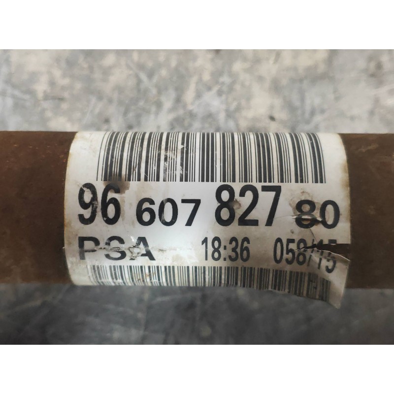 Recambio de transmision delantera izquierda para citroen berlingo station wagon sx multispace referencia OEM IAM 9660782780  