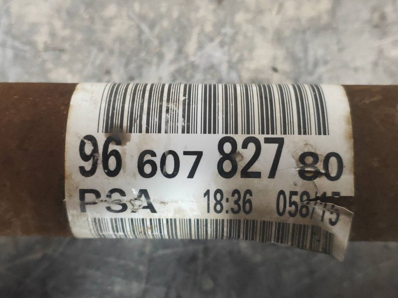 Recambio de transmision delantera izquierda para citroen berlingo station wagon sx multispace referencia OEM IAM 9660782780  