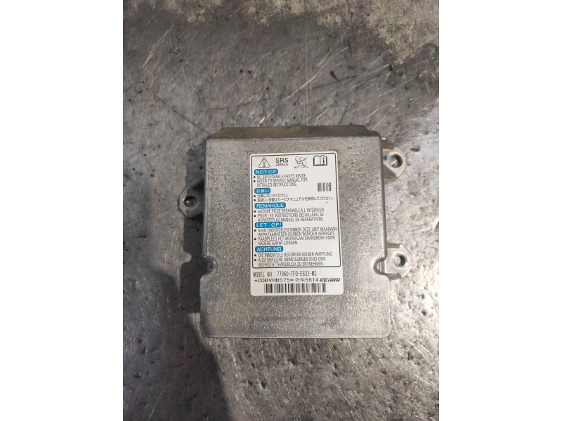 Recambio de centralita airbag para honda jazz (ge) 1.2 cat referencia OEM IAM 77960TF0E832M3  