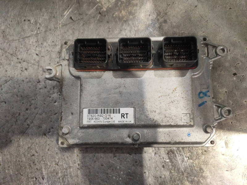Recambio de centralita motor uce para honda jazz (ge) 1.2 cat referencia OEM IAM 37820RB2G16  