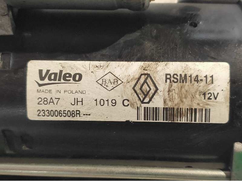 Recambio de motor arranque para renault captur xmod referencia OEM IAM 233006508R RSM1411 VALEO