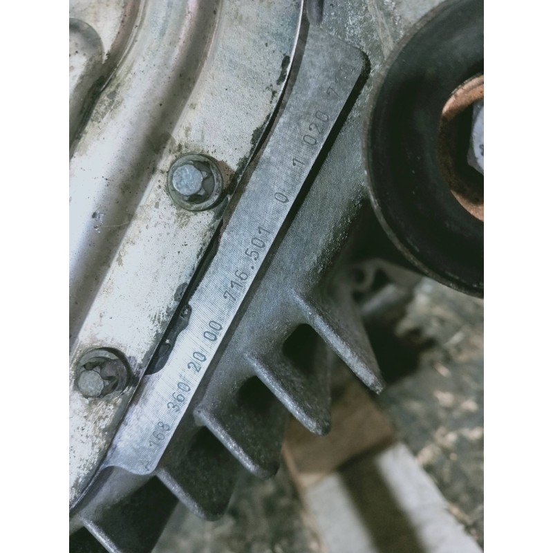 Recambio de caja cambios para mercedes clase a (w168) 160 (168.033) referencia OEM IAM A1683602000 716501 01020718 5V