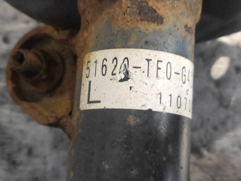 Recambio de amortiguador delantero izquierdo para honda jazz (ge) 1.2 cat referencia OEM IAM 51620TF0G420M1  