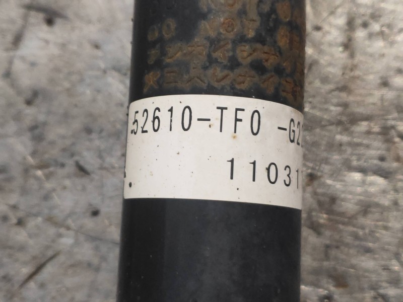 Recambio de amortiguador trasero derecho para honda jazz (ge) 1.2 cat referencia OEM IAM 52610TF0G220M1  