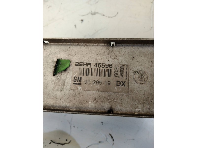 Recambio de intercooler para opel astra g berlina club referencia OEM IAM 9129519DX  