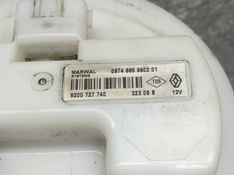 Recambio de bomba combustible para renault clio grandtour exception referencia OEM IAM 8200727740 0974685990201 
