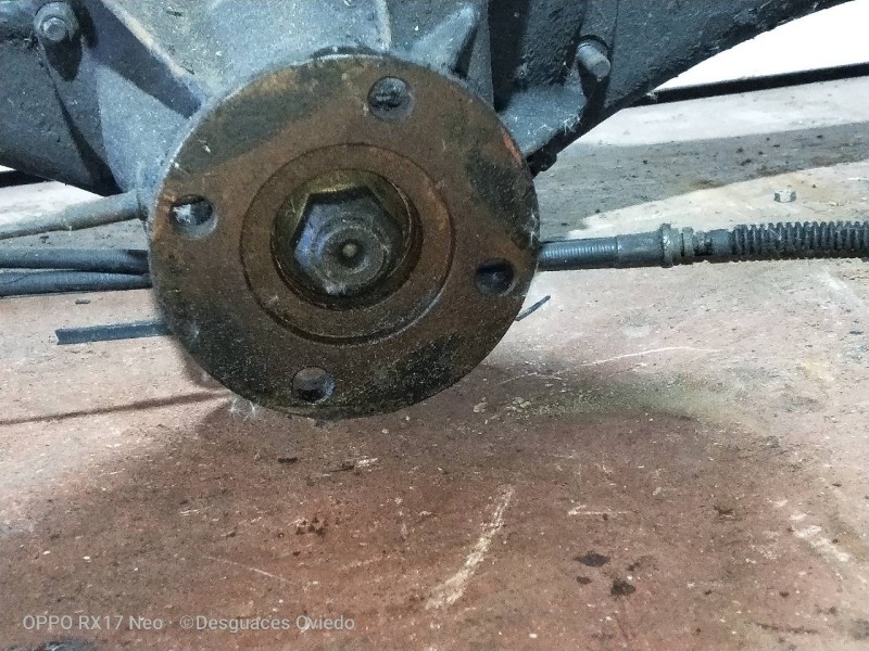 Recambio de puente trasero para nissan cabstar e 2.7 td referencia OEM IAM  RUEDA GEMELA TAMBOR