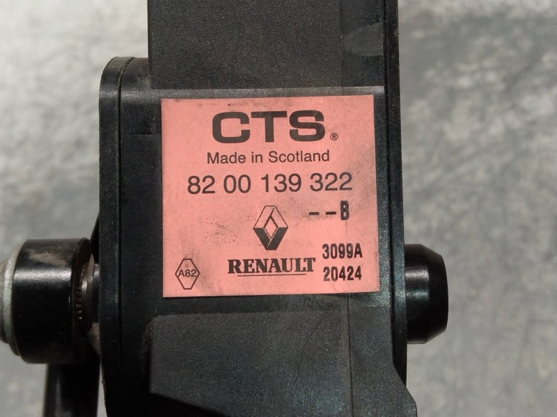 Recambio de potenciometro pedal para renault grand modus authentique referencia OEM IAM 8200139322  