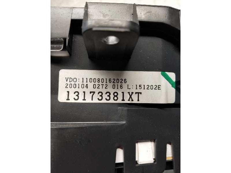 Recambio de cuadro instrumentos para opel meriva cosmo referencia OEM IAM 110080162026 13173381XT 