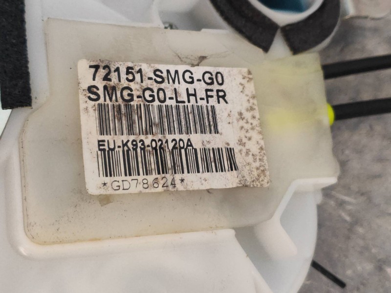 Recambio de motor cierre centralizado delantero izquierdo para honda civic lim.4 (fd) 1.8 es referencia OEM IAM 72151SMGG0 5P 