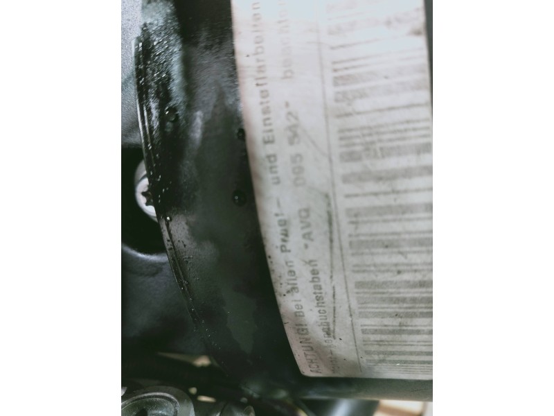 Recambio de motor completo para volkswagen touran (1t1) 1.9 tdi referencia OEM IAM AVQ 095542 