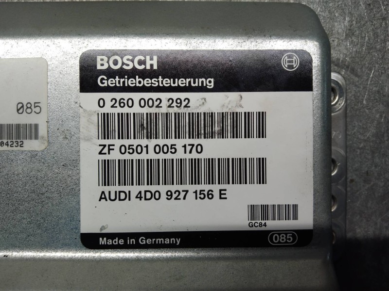 Recambio de centralita abs para audi a8 (d2) 4.2 quattro referencia OEM IAM 0265109024 4D0907379J 