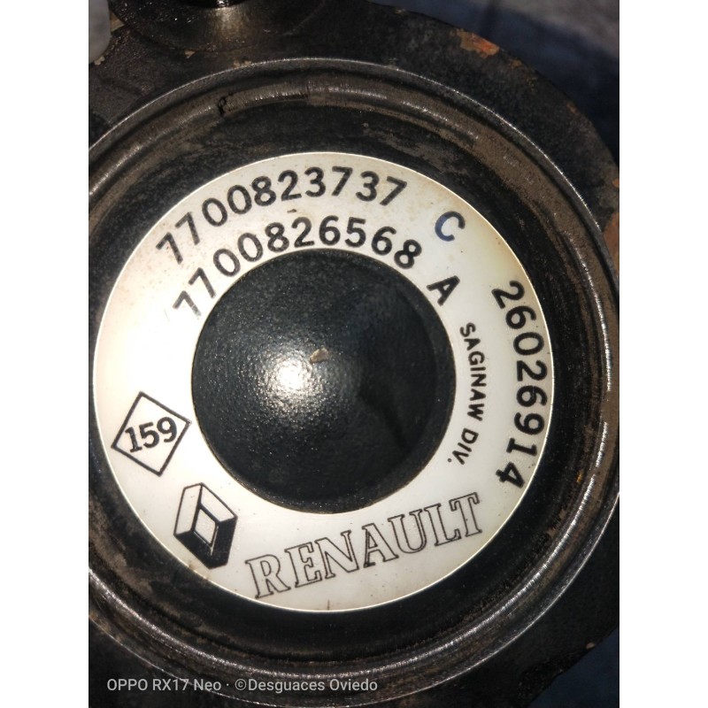 Recambio de bomba direccion para renault laguna (b56) 2.0 d rn (b56f/g) referencia OEM IAM 7700823737 770082658A 26026914