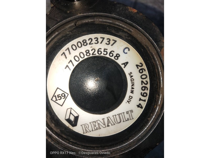 Recambio de bomba direccion para renault laguna (b56) 2.0 d rn (b56f/g) referencia OEM IAM 7700823737 770082658A 26026914