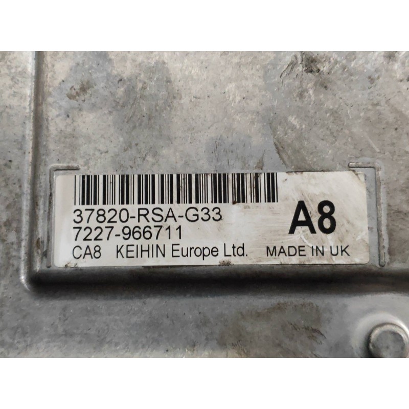 Recambio de centralita motor uce para honda civic lim.4 (fd) 1.8 es referencia OEM IAM 7227966711 37820RSAG33 