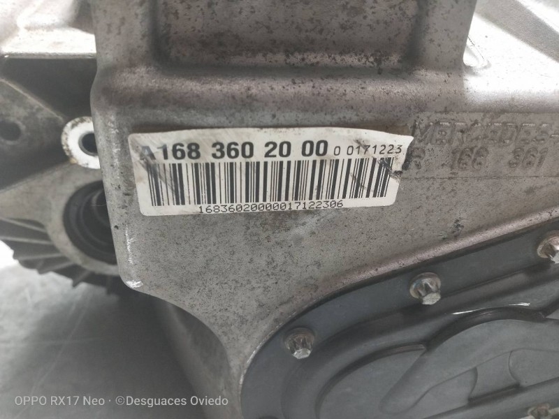 Recambio de caja cambios para mercedes clase a (w168) 160 (168.033) referencia OEM IAM A1683602000 00171223 