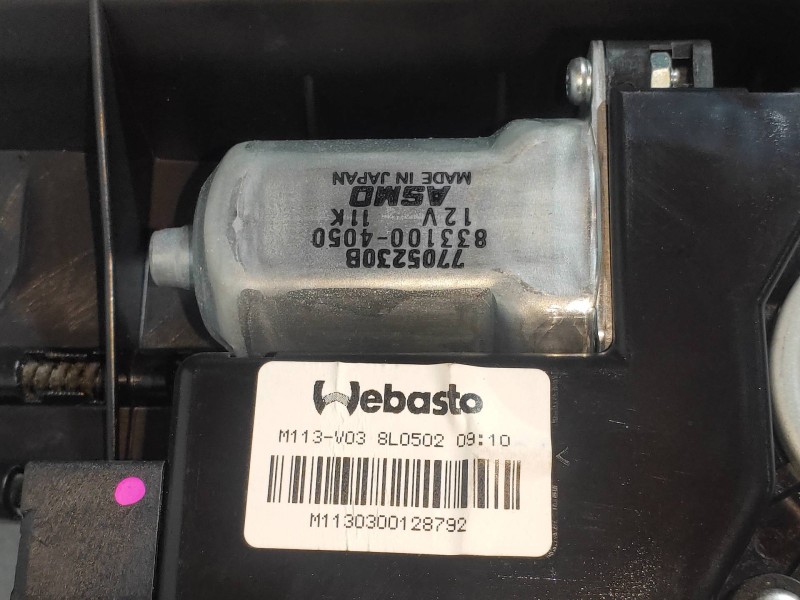 Recambio de techo electrico para citroen c-crosser exclusive referencia OEM IAM   