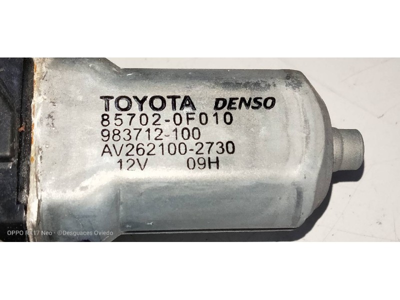Recambio de elevalunas delantero izquierdo para toyota yaris (ksp9/scp9/nlp9) luna referencia OEM IAM 3P  