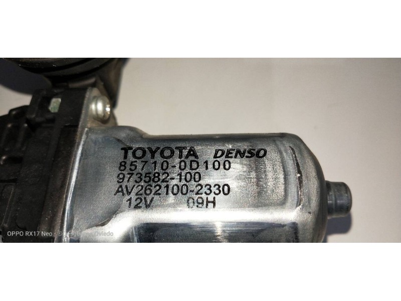Recambio de elevalunas delantero derecho para toyota yaris (ksp9/scp9/nlp9) luna referencia OEM IAM   3P
