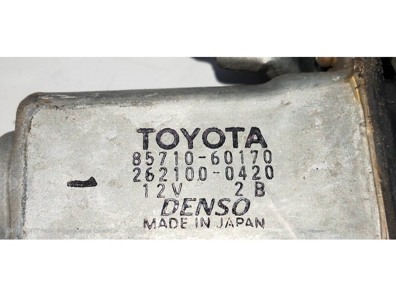 Recambio de elevalunas delantero derecho para toyota land cruiser (j9) td vx (3-ptas.) (kzj90) referencia OEM IAM 8571060170 262