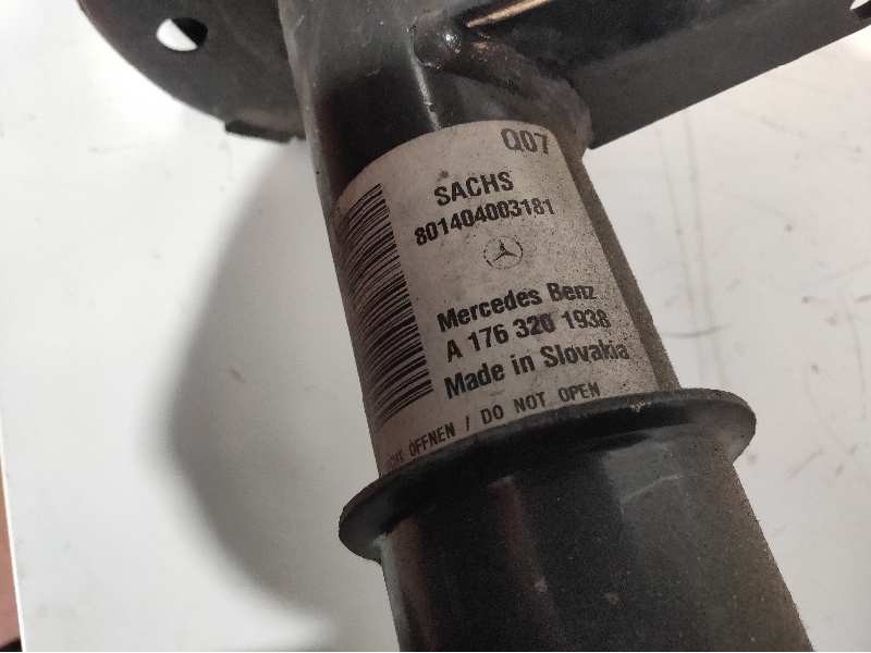 Recambio de amortiguador delantero izquierdo para mercedes clase cla (w117) cla 200 cdi (117.308) referencia OEM IAM A1763201938