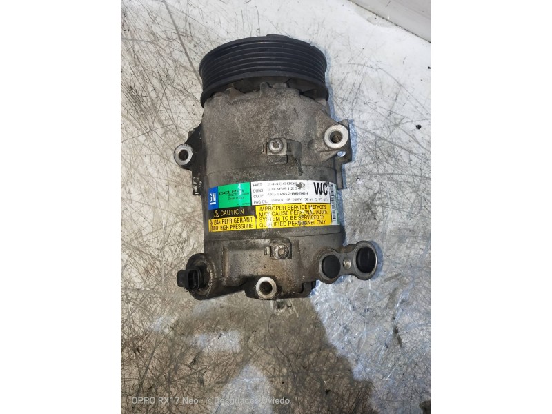 Recambio de compresor aire acondicionado para opel astra h berlina elegance referencia OEM IAM 383601234 24466996 