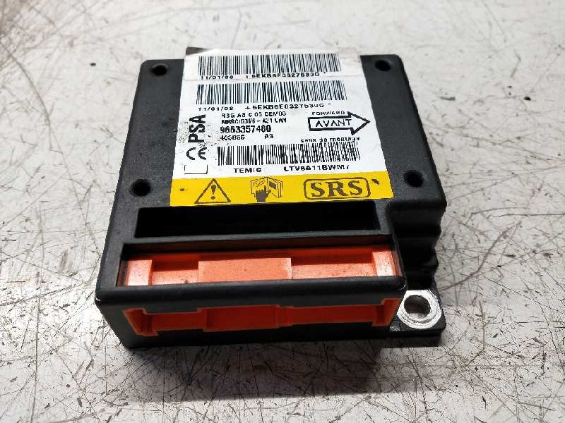 Recambio de centralita airbag para citroen c3 1.4 audace referencia OEM IAM 9663357480 LTV8A11BWM7 