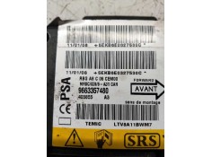 Recambio de centralita airbag para citroen c3 1.4 audace referencia OEM IAM 9663357480 LTV8A11BWM7  2