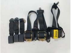 Recambio de juego cinturones trasero para peugeot 206 berlina xs referencia OEM IAM   3P
