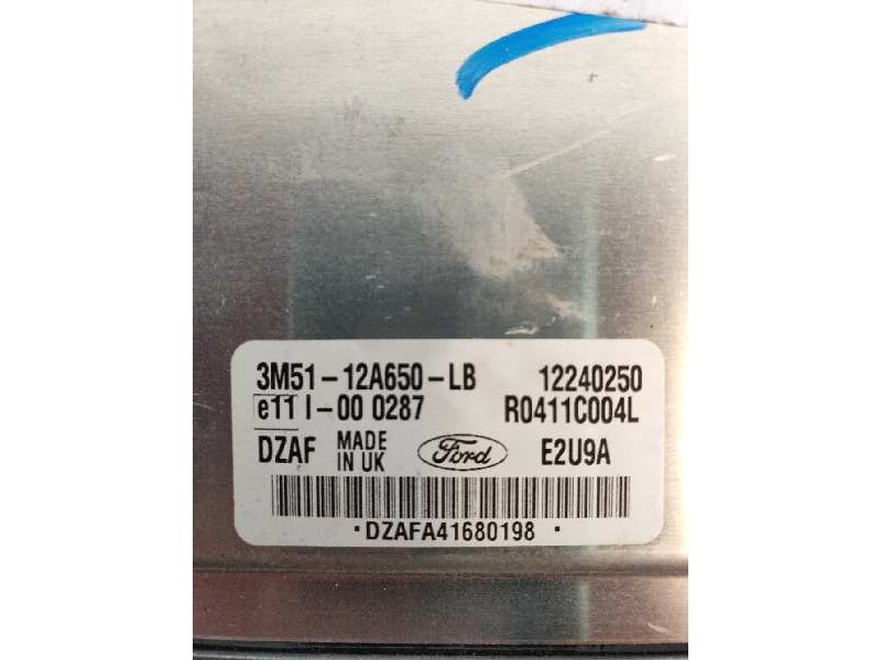 Recambio de centralita motor uce para ford focus berlina (cak) 1.8 tdci (5p) referencia OEM IAM R0411C004L 3M5112A650LB 12240250
