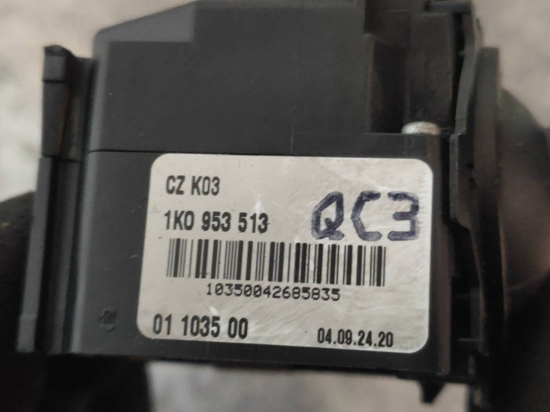 Recambio de mando luces para volkswagen golf v berlina (1k1) 1.9 tdi referencia OEM IAM 1K0953513 01103500 