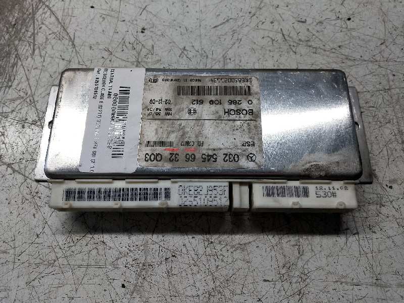 Recambio de centralita abs para mercedes clase e (w211) berlina e 270 cdi (211.016) referencia OEM IAM 0265109512 0325456632 Q03