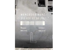 Recambio de modulo electronico para mercedes clase e (w211) berlina e 270 cdi (211.016) referencia OEM IAM 2118200326 DEL IZQUIE 2