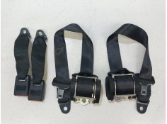 Recambio de juego cinturones trasero para peugeot 206+ 1.4 hdi referencia OEM IAM   3P