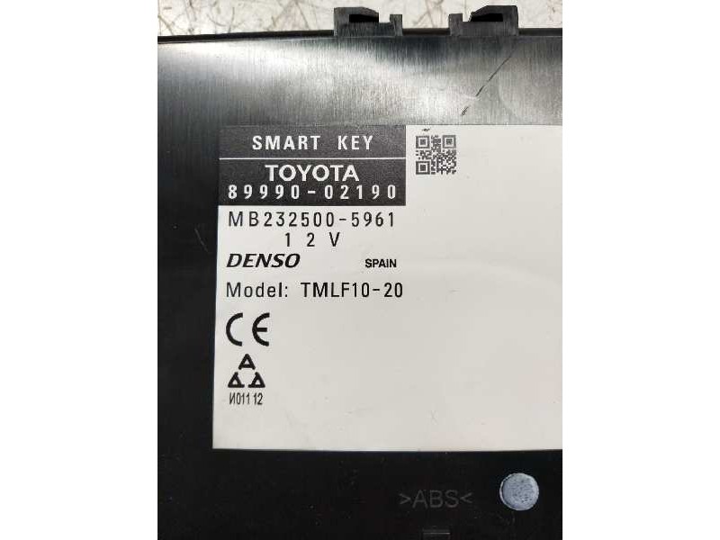 Recambio de modulo electronico para toyota auris touring sports (e18) 1.8 16v cat (híbrido) referencia OEM IAM 8999002190 MB2325