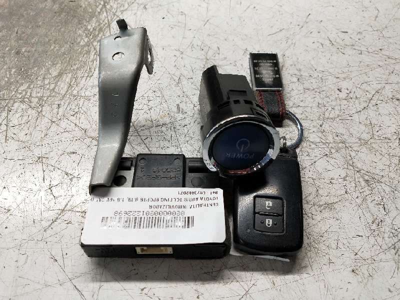 Recambio de centralita inmovilizador para toyota auris touring sports (e18) 1.8 16v cat (híbrido) referencia OEM IAM 8978402071 