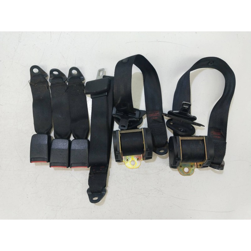 Recambio de juego cinturones trasero para peugeot 306 berlina 3/5 puertas (s1) 1.6 referencia OEM IAM   3P