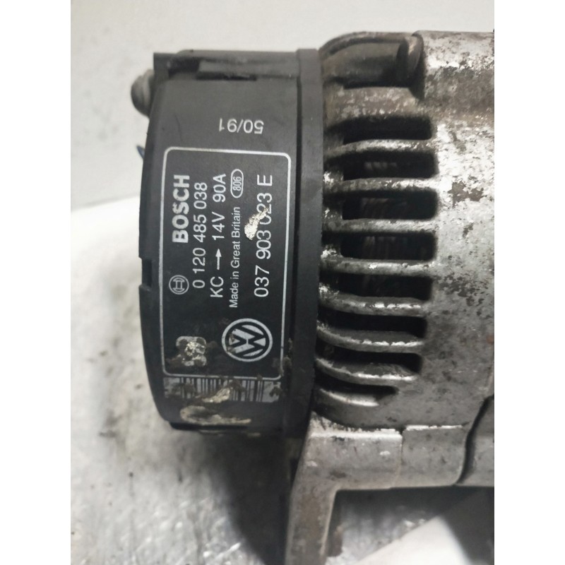 Recambio de alternador para volkswagen t4 caja abierta/doble cabina (mod. 1991) chasis / cabina referencia OEM IAM 0120485038  