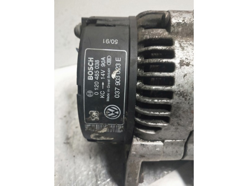 Recambio de alternador para volkswagen t4 caja abierta/doble cabina (mod. 1991) chasis / cabina referencia OEM IAM 0120485038  
