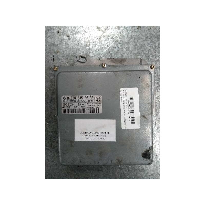 Recambio de centralita motor uce para mercedes clase e (w210) berlina diesel 290 turbodiesel (210.017) referencia OEM IAM 028100