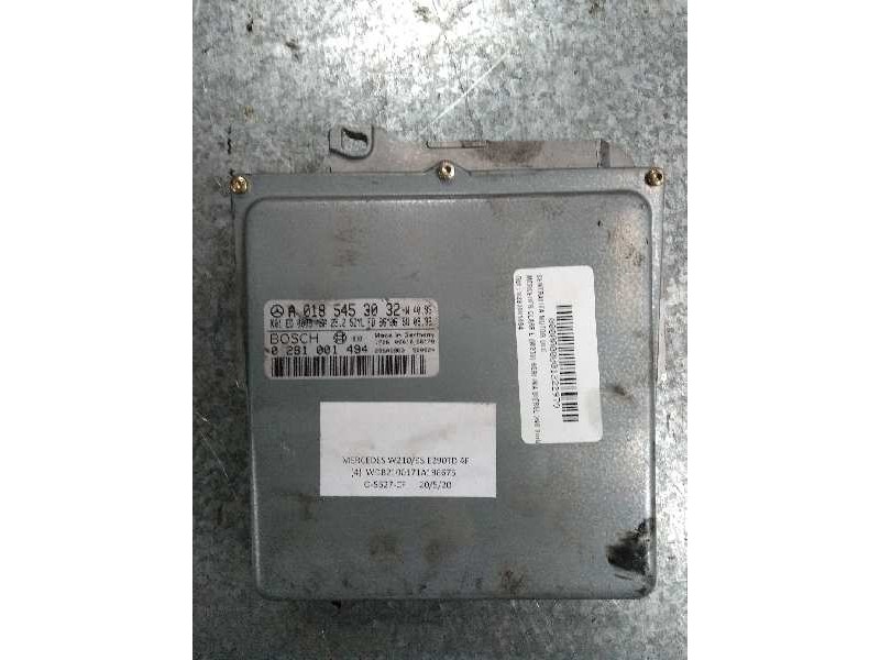 Recambio de centralita motor uce para mercedes clase e (w210) berlina diesel 290 turbodiesel (210.017) referencia OEM IAM 028100