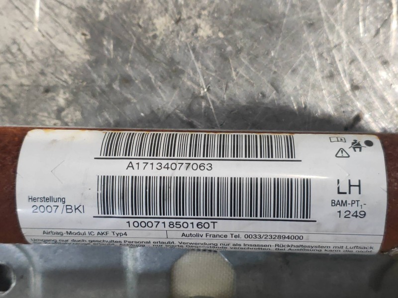 Recambio de airbag cortina delantero izquierdo para mini mini (r56) one referencia OEM IAM A17134077063 100071850160T 