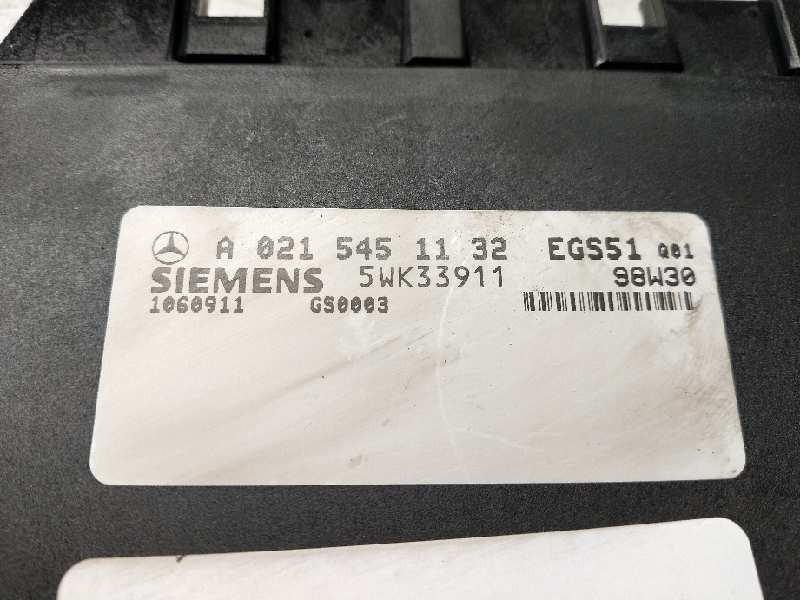 Recambio de centralita cambio automatico para mercedes clase e (w210) berlina diesel 300 turbodiesel (210.025) referencia OEM IA