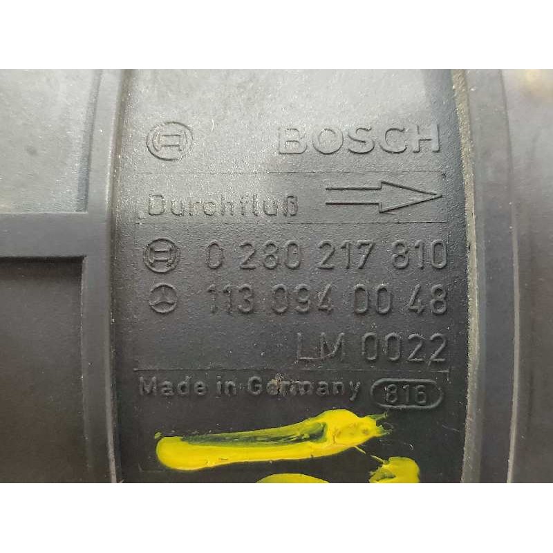 Recambio de caudalimetro para mercedes clase s (w220) berlina 4.3 v8 24v cat referencia OEM IAM 0280217810 1130940048 BOSCH