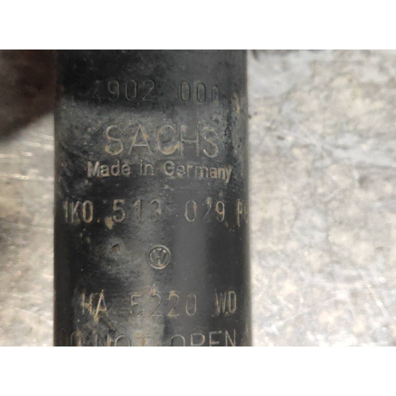 Recambio de amortiguador trasero izquierdo para volkswagen golf v berlina (1k1) 1.9 tdi referencia OEM IAM 1K0513029  