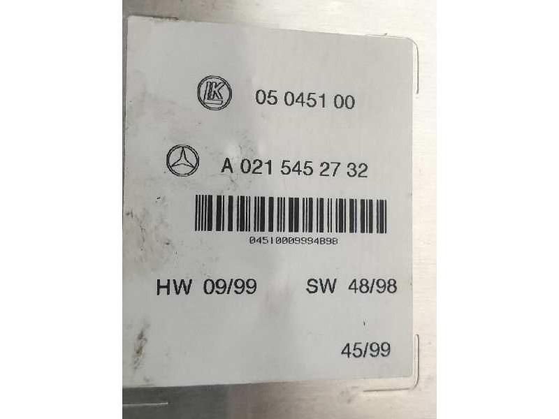 Recambio de modulo electronico para mercedes clase s (w220) berlina 4.3 v8 24v cat referencia OEM IAM A0215452732 05045100 