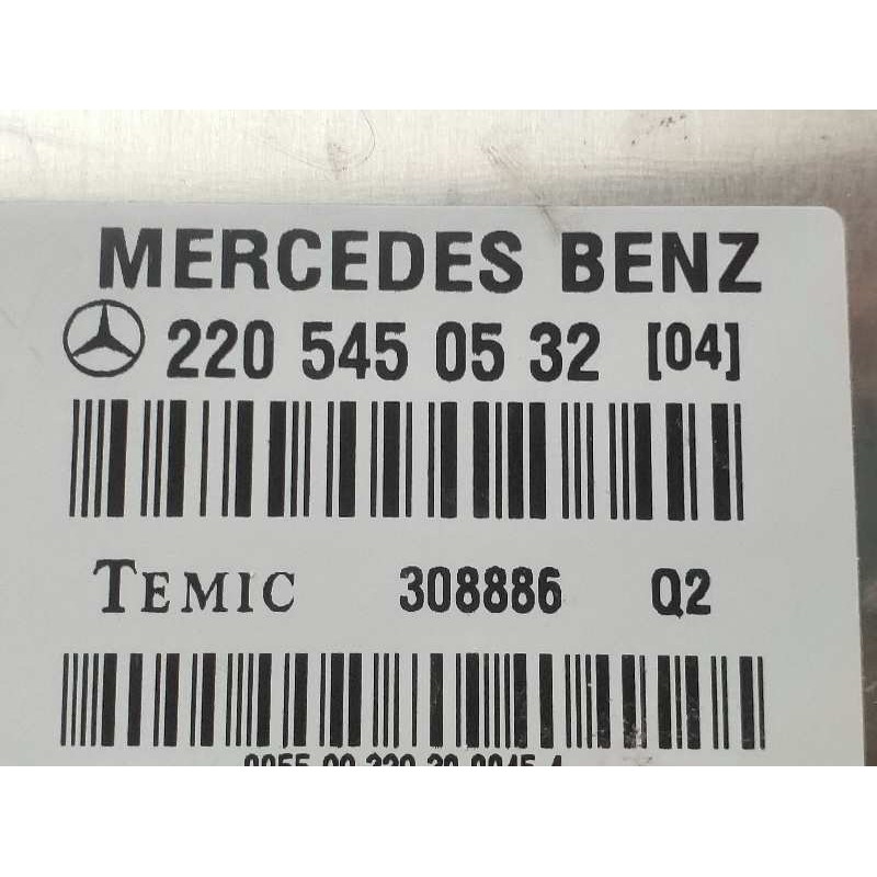 Recambio de centralita suspension para mercedes clase s (w220) berlina 4.3 v8 24v cat referencia OEM IAM 2205450532 308886 
