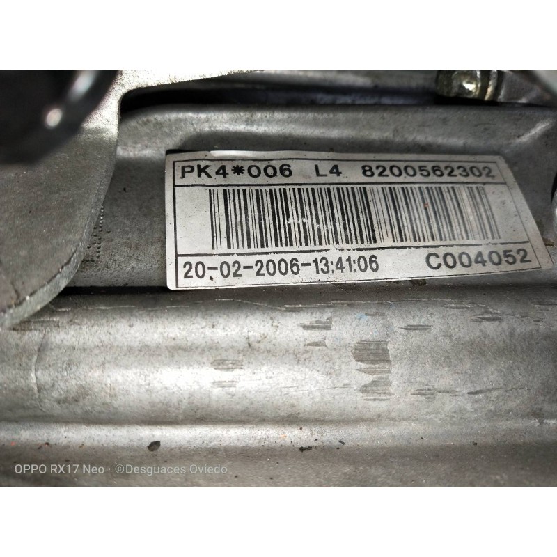 Recambio de caja cambios para renault laguna ii (bg0) 2.0 dci diesel cat referencia OEM IAM PK4006 C004052 8200562302