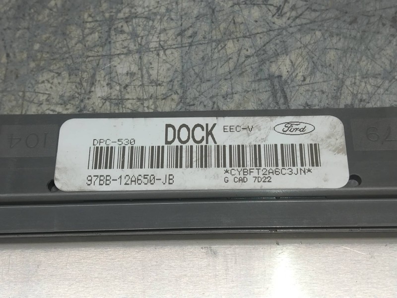 Recambio de centralita motor uce para ford mondeo berlina (gd) glx referencia OEM IAM 97BB12A650JB DOCK 
